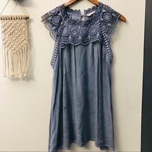 Embroidered Lace Top!